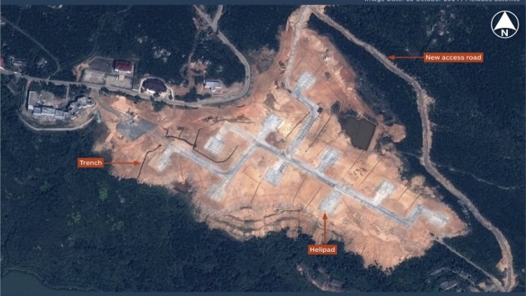 Lộ ảnh Trung Quốc xây sân bay quân sự gần đảo Senkaku