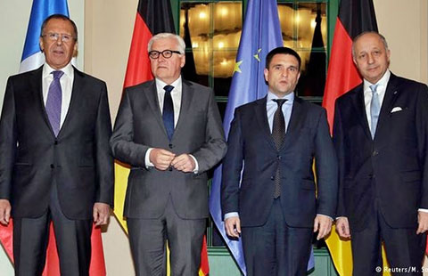Hội nghị ngoại trưởng ở Berlin: Các bên phải rút vũ khí hạng nặng