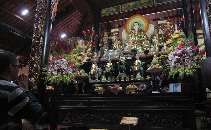 Chùa cổ mang đậm kiến trúc Nam Bộ giữa lòng thành phố - ảnh 8