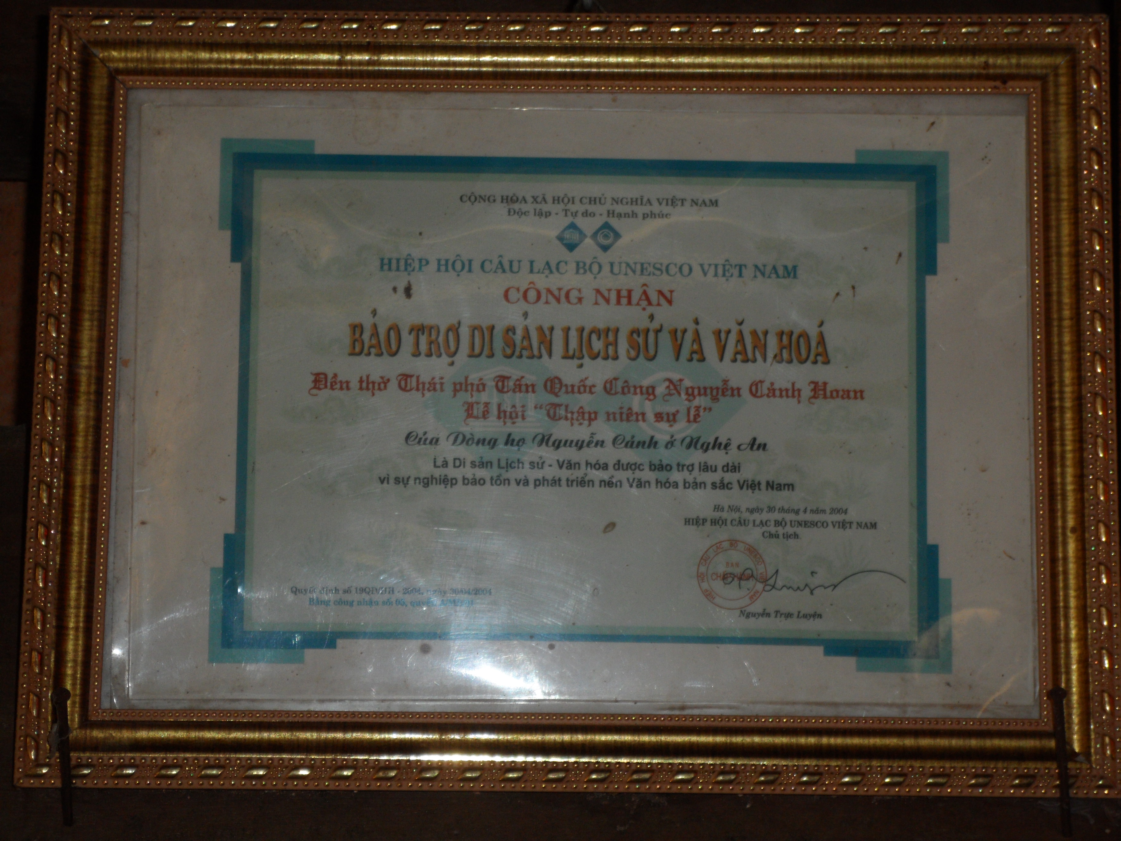 Phủ thờ hơn 400 năm của dòng họ Nguyễn Cảnh - ảnh 6