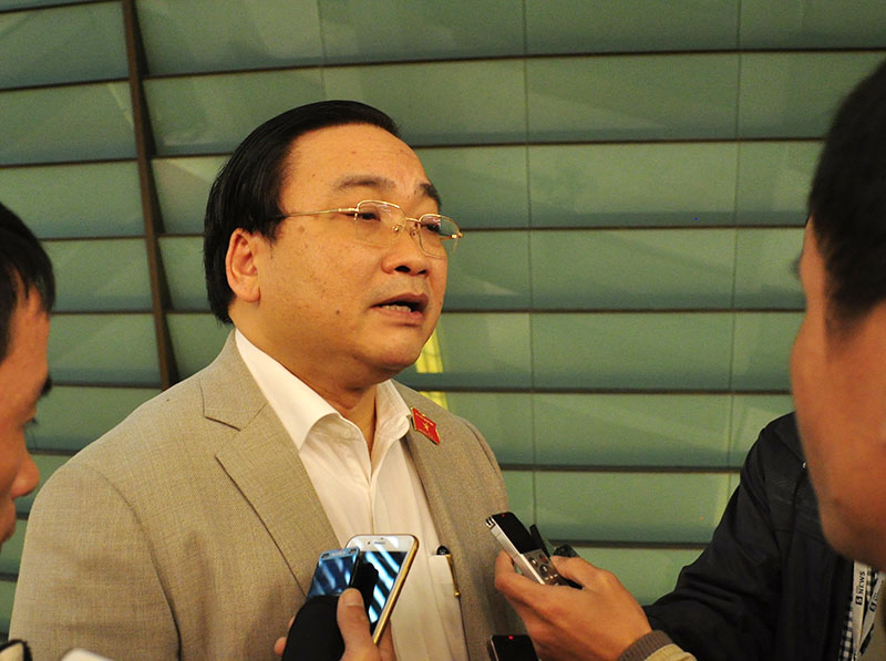 Bí thư Thành uỷ Hà Nội Hoàng Trung Hải